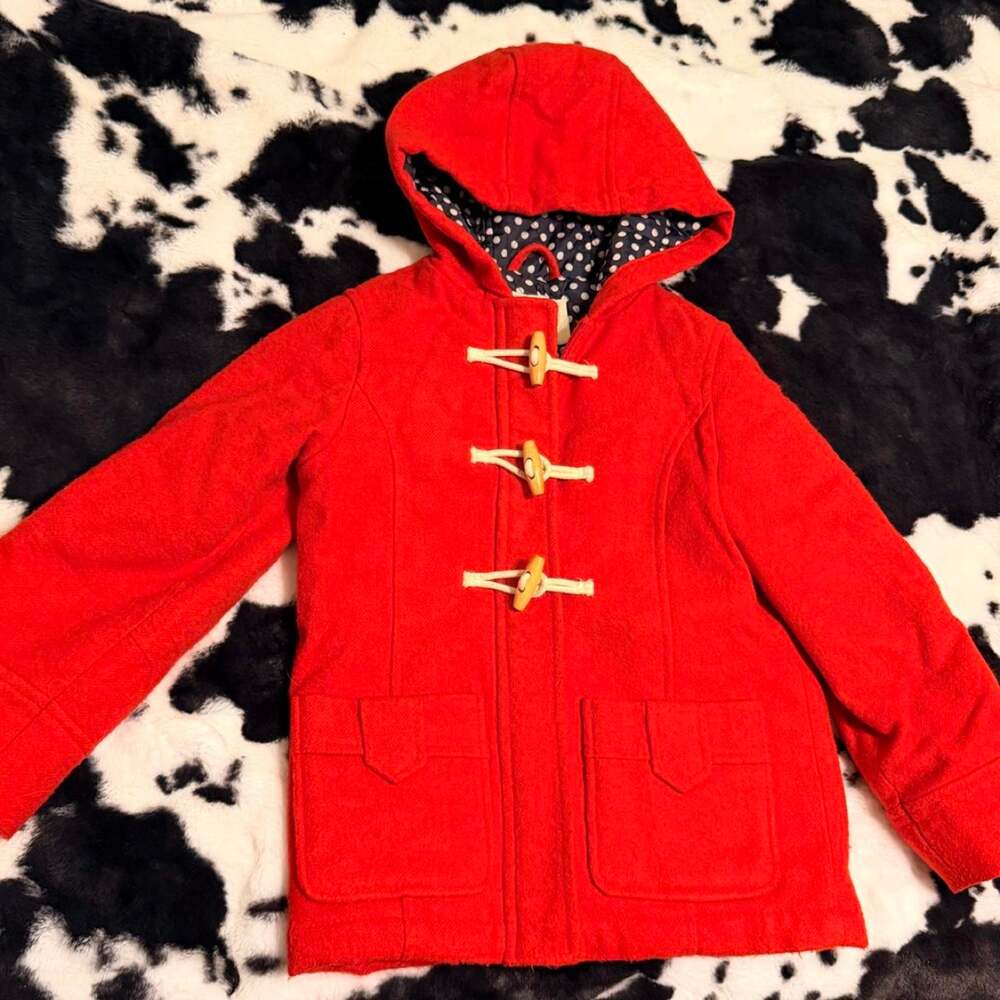 Cherokee girls red duffle coat